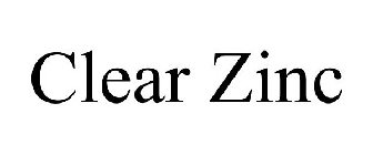 CLEAR ZINC