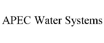 APEC WATER SYSTEMS