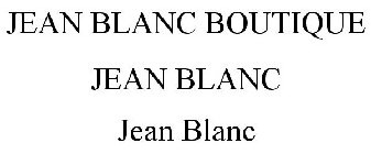 JEAN BLANC BOUTIQUE JEAN BLANC JEAN BLANC