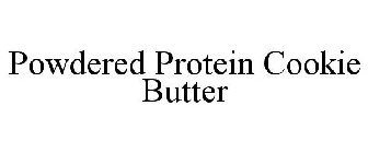 POWDERED PROTEIN COOKIE BUTTER