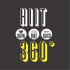 HIIT BURN BIKE BUILD 360°