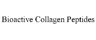 BIOACTIVE COLLAGEN PEPTIDES