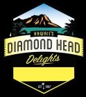 HAWAII'S DIAMOND HEAD DELIGHTS EST 1987