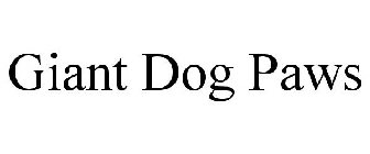 GIANT DOG PAWS