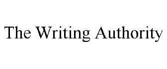 THE WRITING AUTHORITY