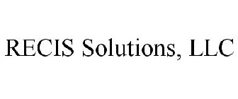 RECIS SOLUTIONS, LLC