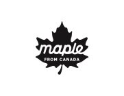 MAPLE FROM CANADA