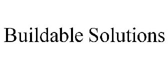 BUILDABLE SOLUTIONS