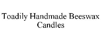 TOADILY HANDMADE BEESWAX CANDLES
