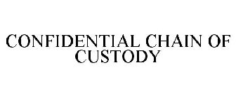 CONFIDENTIAL CHAIN OF CUSTODY