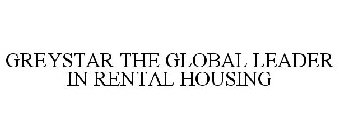 GREYSTAR THE GLOBAL LEADER IN RENTAL HOUSING