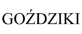 GOZDZIKI