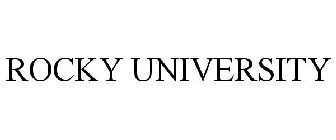 ROCKY UNIVERSITY