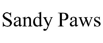 SANDY PAWS