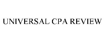 UNIVERSAL CPA REVIEW