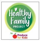 HEALTHY FAMILY PROJECT BY PRODUCE FOR KIDS