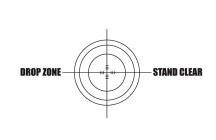 DROP ZONE STAND CLEAR