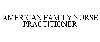 AMERICAN FAMILY NURSE PRACTITIONER
