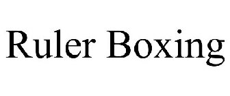 RULER BOXING