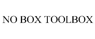 NO BOX TOOLBOX
