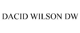 DACID WILSON DW
