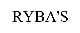 RYBA'S