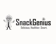 SNACKGENIUS DELICIOUS. HEALTHIER. SMART.