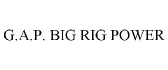 G.A.P. BIG RIG POWER