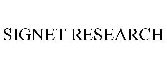 SIGNET RESEARCH