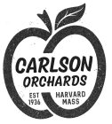 CO CARLSON ORCHARDS EST 1936 HARVARD MASS