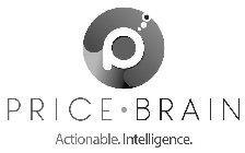 P PRICE · BRAIN ACTIONABLE. INTELLIGENCE.