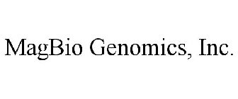 MAGBIO GENOMICS, INC.