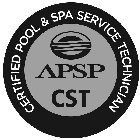 APSP CST CERTIFIED POOL SPA SERVICE TECHNICIAN