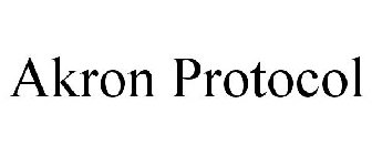 AKRON PROTOCOL