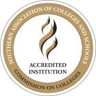 SOUTHERN ASSOCIATION OF COLLEGES AND SCHOOLS COMMISSION ON COLLEGES ACCREDITED INSTITUTION