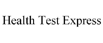 HEALTH TEST EXPRESS