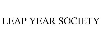 LEAP YEAR SOCIETY