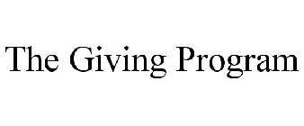 THE GIVING PROGRAM