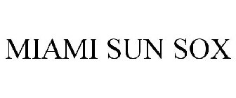 MIAMI SUN SOX