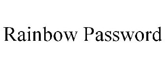 RAINBOW PASSWORD