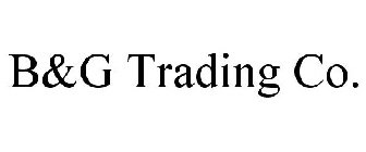 B&G TRADING CO.