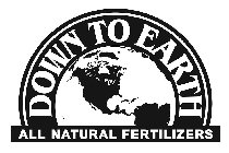 DOWN TO EARTH ALL NATURAL FERTILIZERS