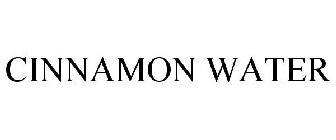 CINNAMON WATER