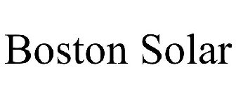 BOSTON SOLAR