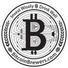 INVEST WISELY DRINK WELL B BITCOINBREWERS.COM