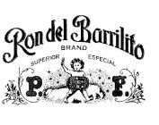 RON DEL BARRILITO BRAND SUPERIOR ESPECIAL P. F.