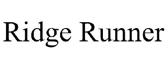 RIDGE RUNNER