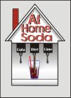 AT HOME SODA COLA DIET LIME