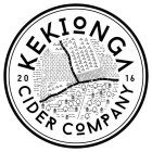 KEKIONGA CIDER COMPANY 20 16