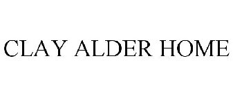 CLAY ALDER HOME